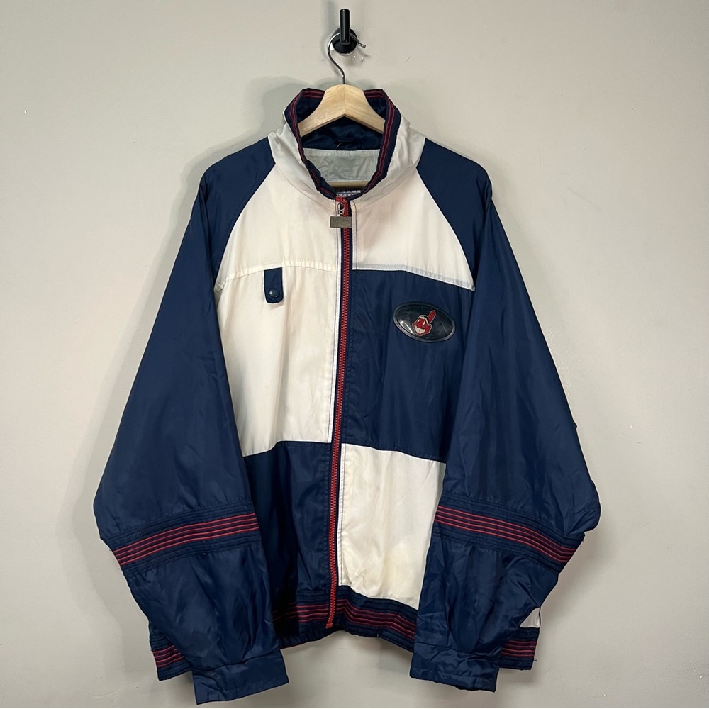 Vintage Cleveland Indians MLB Windbreaker